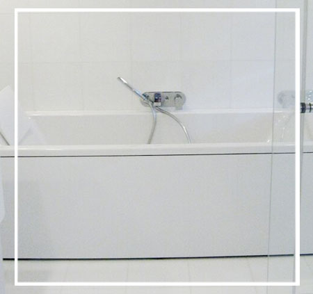 Idée salle de bain – Blanc élégant