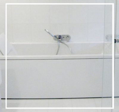 Idée salle de bain – Blanc élégant